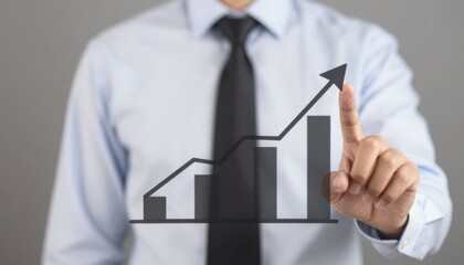 Analyzing business growth trends through data visualization in the corporate environment clear graphs illustrating progress and insights