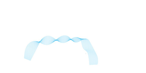 3D illustration of a blue toothbrush isolated on a white background featuring a liquid water wave pattern with bubbles and a blue smoke swirl design