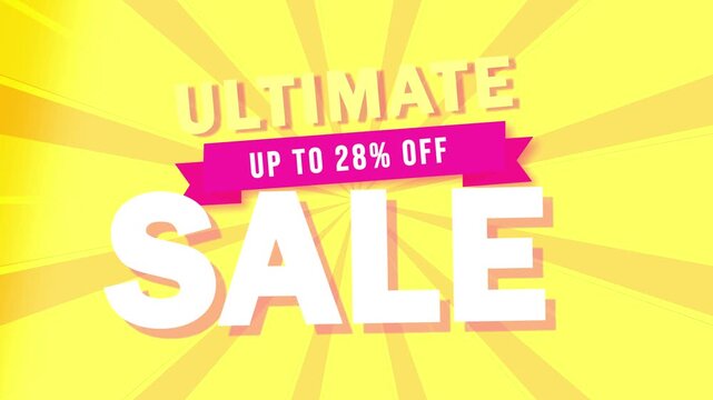 Sale Up To 28% Off With Shop Now Button And Geometric Shapes discount promotion High Quality.promotion, web advertising, and shop marketing.