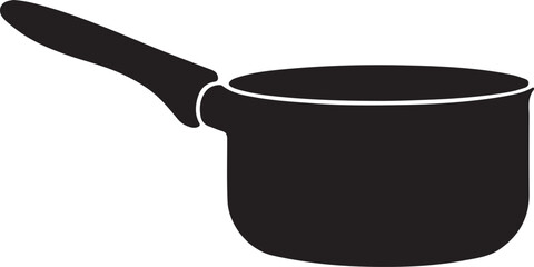 saucepan with handle
