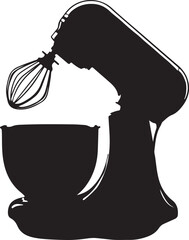 Stand Mixer with Whisk Attachment