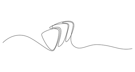 Tailors Chalk Fabric Chalk continuous line art drawing style vector illustration,9