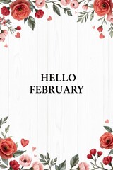 hello february wallpaper