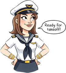 Expressive Cartoon Style Illustration