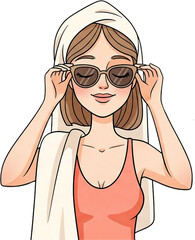 Expressive Cartoon Style Illustration