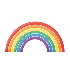 Fototapeta premium A vibrant rainbow arc isolated on transparent background with colorful spectrum