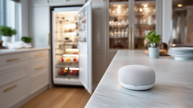 smart home devices malfunctioning, fridge open, lights flickering, voice assistant error