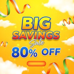 Republic day big savings celebrate with 80% off discounts and deals