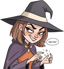 Expressive Cartoon Style Illustration