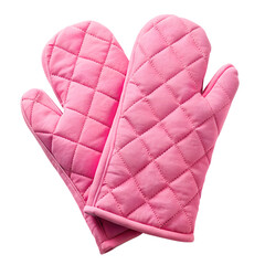 Kitchen Gloves Isolated on White Background