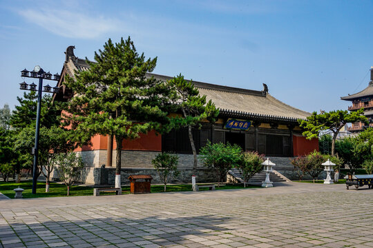 Huayan Temple Datong Shanxi - Historic Chinese Buddhist Architecture