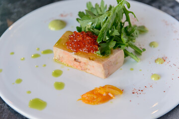 フレンチやフュージョン料理の前菜イメージ