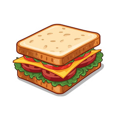 Delicious Sandwich Design Very Cool