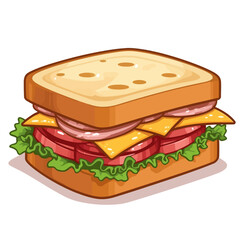 Delicious Sandwich Design Very Cool