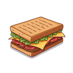 Delicious Sandwich Design Very Cool