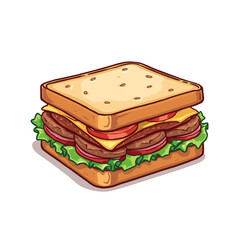 Delicious Sandwich Design Very Cool