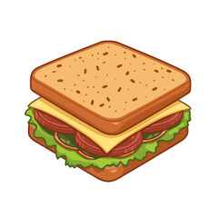 Delicious Sandwich Design Very Cool
