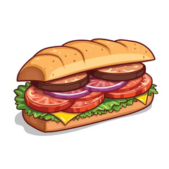 Delicious Sandwich Design Very Cool