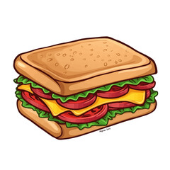 Delicious Sandwich Design Very Cool