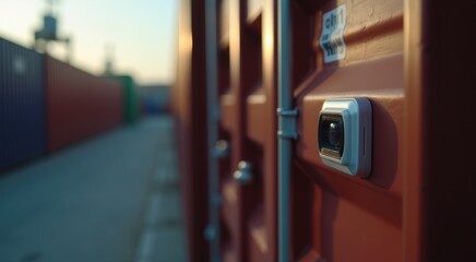 Container’s smart tracking module