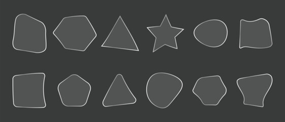 Modern Vector UI Glass Effect Elements with Frosted Blur Panels, Transparent Cards and Soft Gradient Highlights for Web and Mobile Interface Design