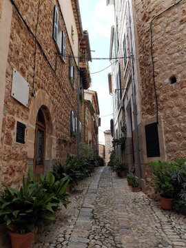Fornalutx, Historic Area, Island of Mallorca, Balearic Islands - Spain