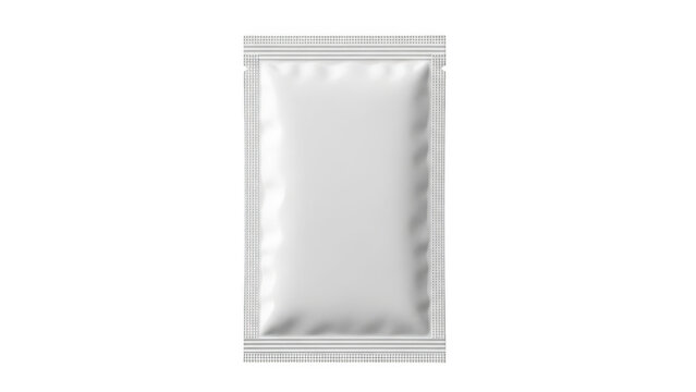 Empty pillow pouch isolated on transparent background