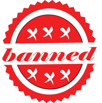 &ldquo;Banned Status Icon Isolated&rdquo;