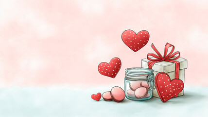 Valentine's Day greeting card