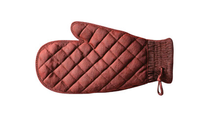 Kitchen essential quilted oven mitt for safe cooking and baking