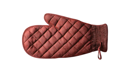 Kitchen essential quilted oven mitt for safe cooking and baking