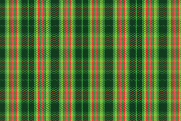 Christmas Red Green Plaid Seamless Holiday Background Pattern
