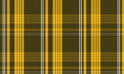 Brown Tartan Plaid Twill Seamless Pattern for Fall Fabric