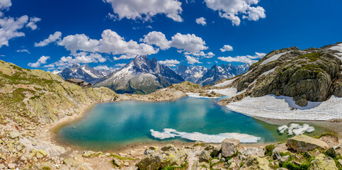 Panorama The Alps Chamonix France