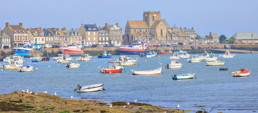 Le port de Barfleur, Manche, Normandie