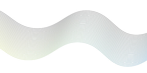 Abstract 3D vector background with waves and dynamic patterns