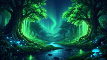 Green Energy and Sustainability Nature Background Concept