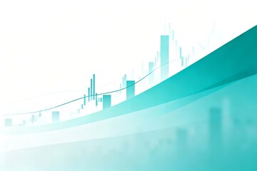 Generative AI Visual Representation of Financial Growth and Data Analytics Trends