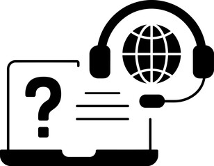 Global Customer Support Icon