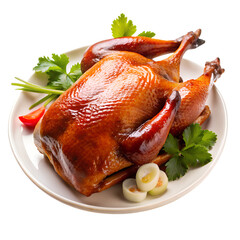 grilled chicken with vegetables