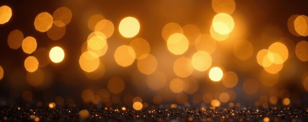 Elegant gold champagne bokeh, shimmering light Festive backdrop , festive background, golden, luxury
