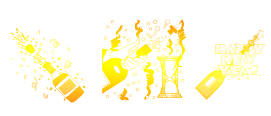 Vibrant light effect background with yellow and orange hues on black