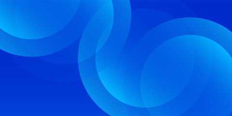 Abstract light blue circle gradient with modern background templet circles effect