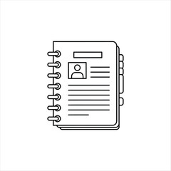 Illustrator Notebook Address Book Icon Metadata Analysis And File Information