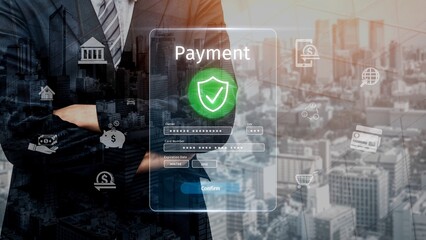 Secure online payment, safe e-commerce transactions, digital payment solutions, online financial security, and electronic payment systems ensuring smooth business continuity. Muxer