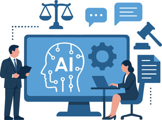 AI legal technology solutions for law firms and lawyers are now offered via  software services