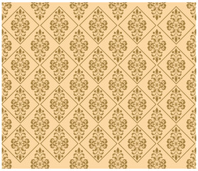 seamless damask wallpaper pattern