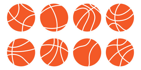 basketball sport equipment solid icon . Basketball logo vector icon. Basketball line art and filled icon vector. 