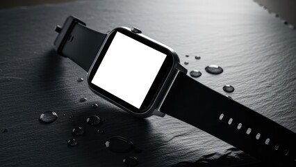 A sleek, modern smartwatch, showcasing cutting-edge technology and design, perfect for tech enthusiasts. 