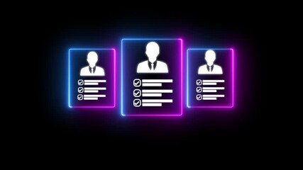 Human resources manager using stylus choose the right candidate recruitment process,Hiring,Team building strategy, Corporate recruitment process with ,Job Applications, AI, Human Resources - Digital ,